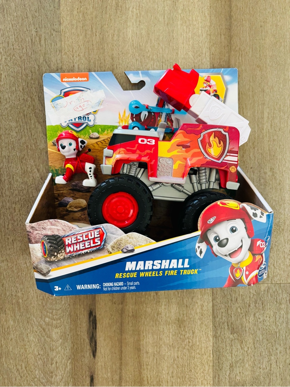 Paw Patrol Marshall Red and White Fire Rescue Truck Toy